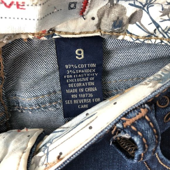 Dark Blue Skinny Jeans - Picture 9 of 9